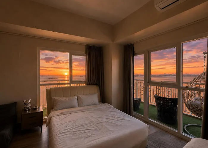 Apartamento Grand Ocean Sunset Retreat 3br Facing Bay, Near Okada Moa & Naia Manila
