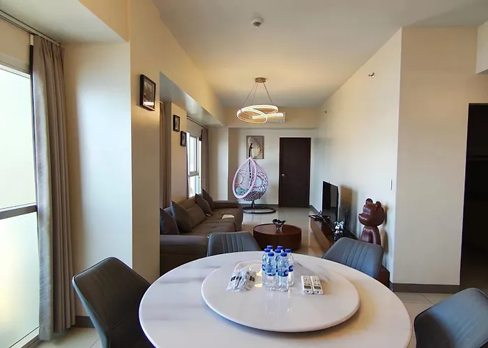 Grand Ocean Sunset Retreat 3br Facing Bay, Near Okada Moa & Naia * Manila